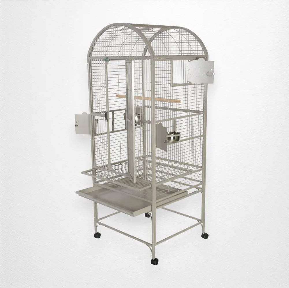 A & E Cage Co - Dome Top Bird Cage, 18"x18"x51" - Quill & Roost