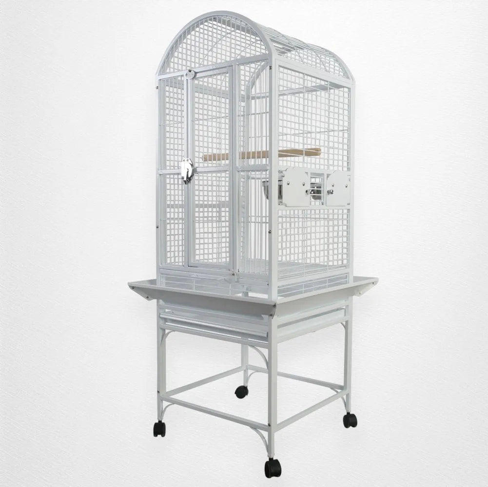 A & E Cage Co - Dome Top Bird Cage, 18"x18"x51" - Quill & Roost