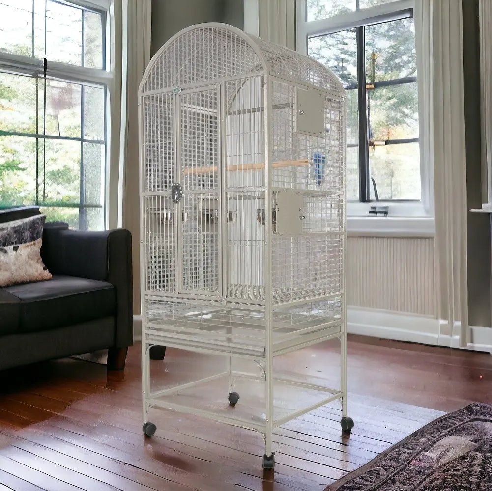 A & E Cage Co - Dome Top Bird Cage, 24"x22"x61" - Quill & Roost