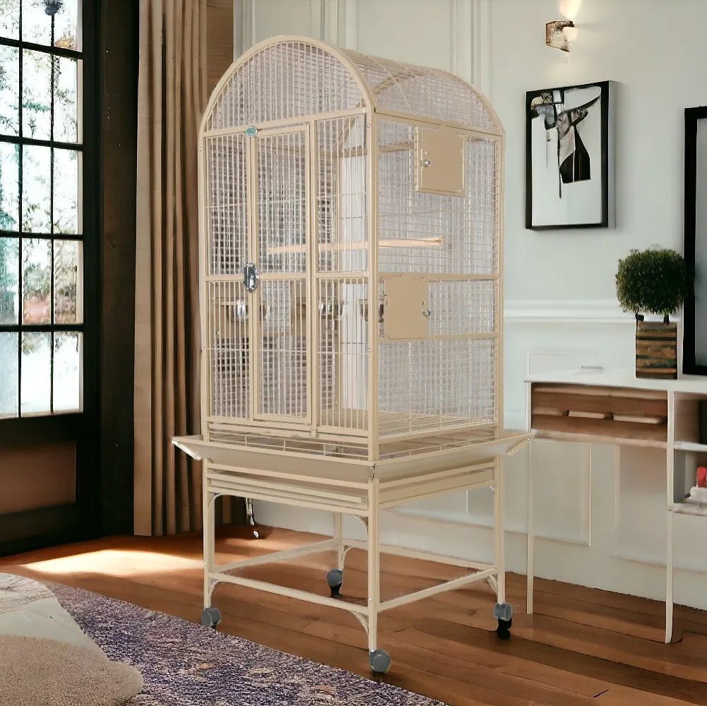 A & E Cage Co - Dome Top Bird Cage, 24"x22"x61" - Quill & Roost