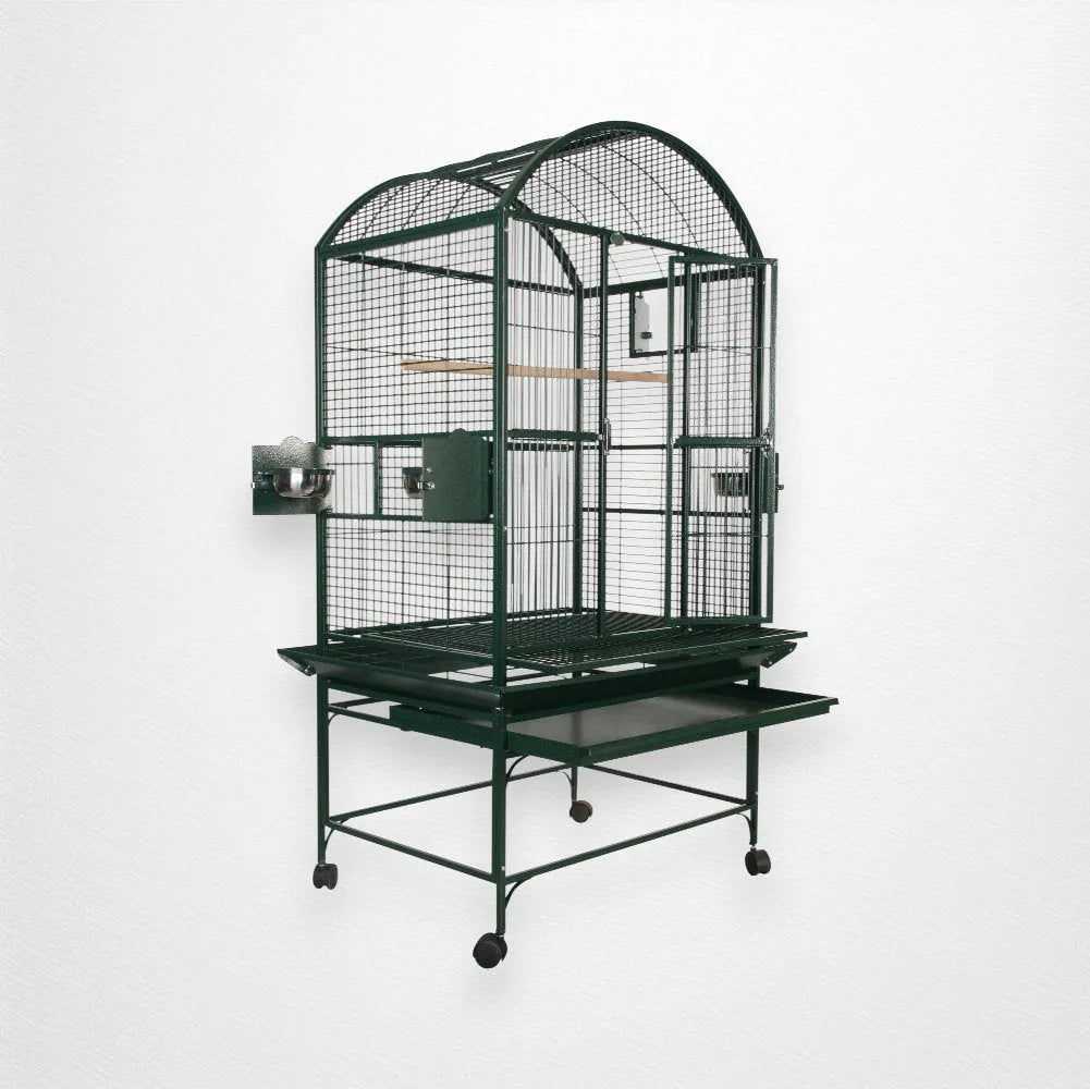 A & E Cage Co - Dome Top Bird Cage, 32"x23"x63" - Quill & Roost