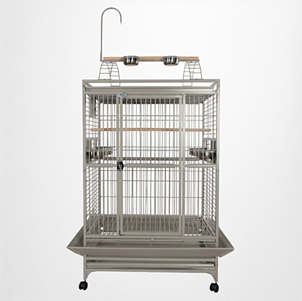 A & E Cage Co - Extra Large Play Top Bird Cage, 40"x30"x75" - Quill & Roost