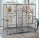 A & E Cage Co - Flat Top Double Macaw Bird Cage w/ Divider - Quill & Roost