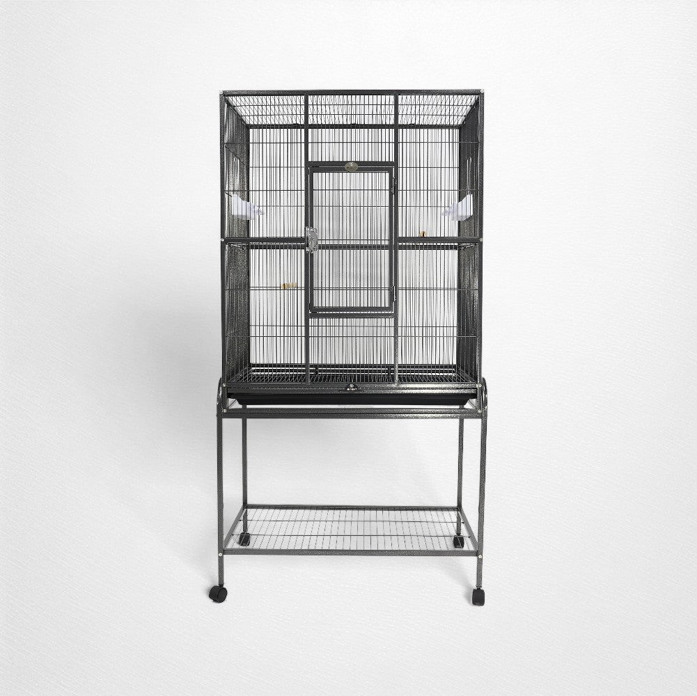 A & E Cage Co - Flight Bird Cage with Stand, 31"x20"x62" - Quill & Roost