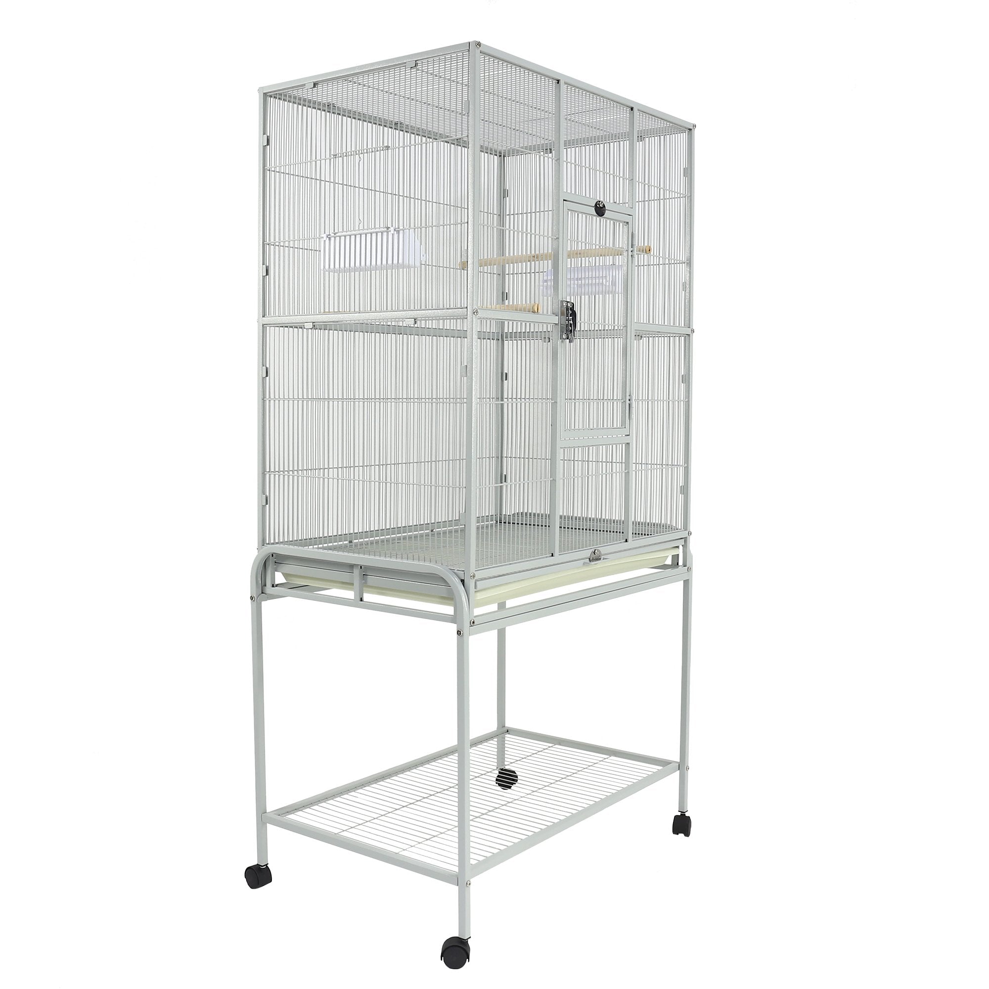 A & E Cage Co - Flight Bird Cage with Stand, 31"x20"x62" - Quill & Roost