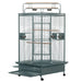 A & E Cage Co - Large Corner Bird Cage with Play Top, 33''x33''x72'' - Quill & Roost