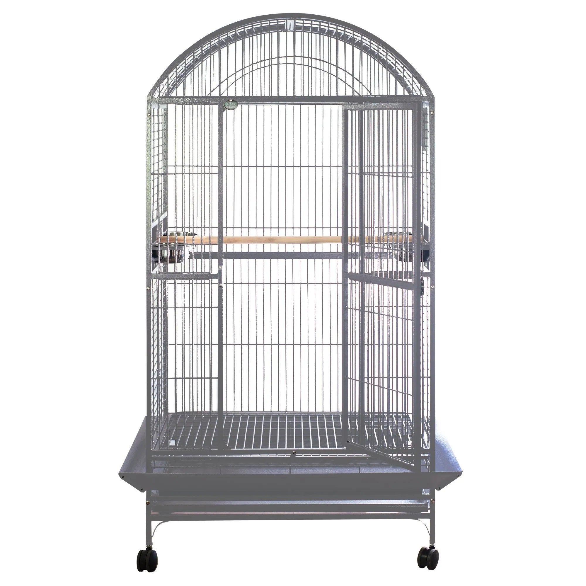 A & E Cage Co - Large Dome Top Bird Cage, 40"x30"x75" - Quill & Roost