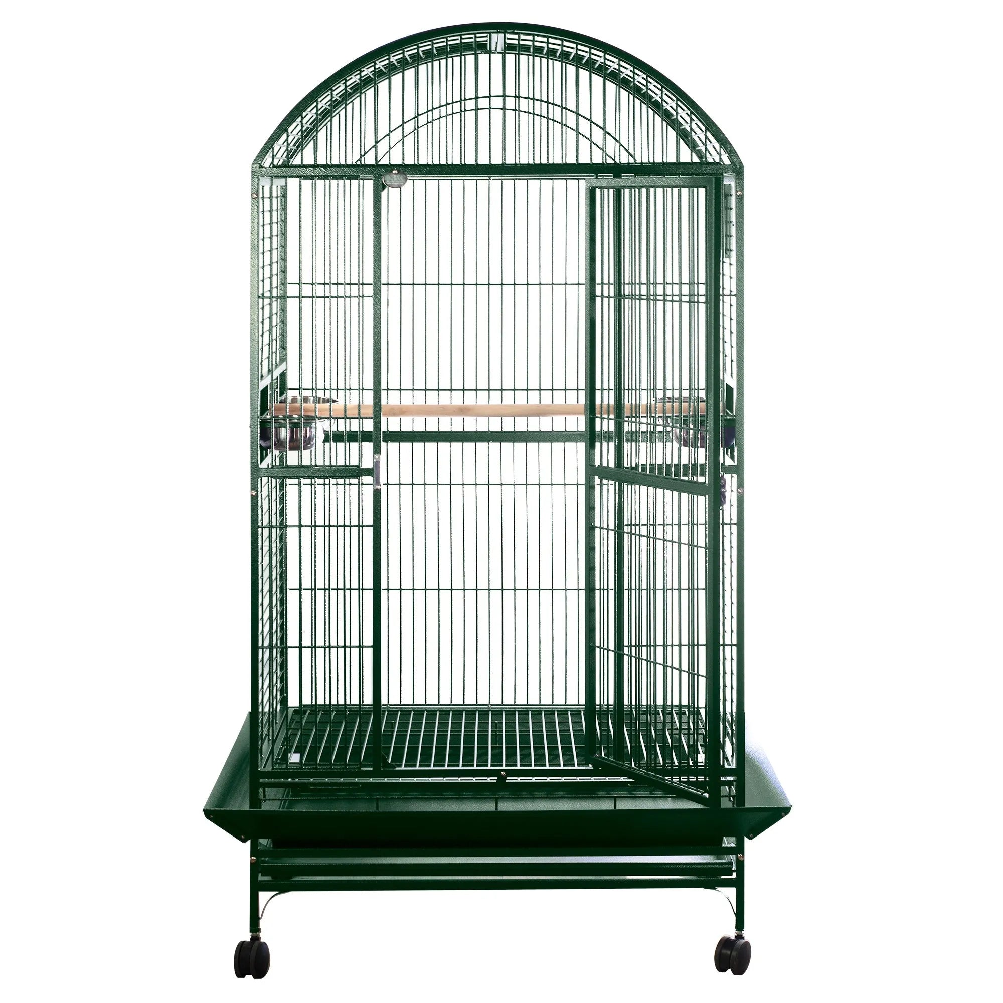 A & E Cage Co - Large Dome Top Bird Cage, 40"x30"x75" - Quill & Roost