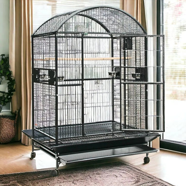 A & E Cage Co - Large Macaw and Cockatoo Dome Top Cage - Quill & Roost