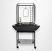 A & E Cage Co - Parrot Play Stand with Ladders and Toy Hooks - Quill & Roost