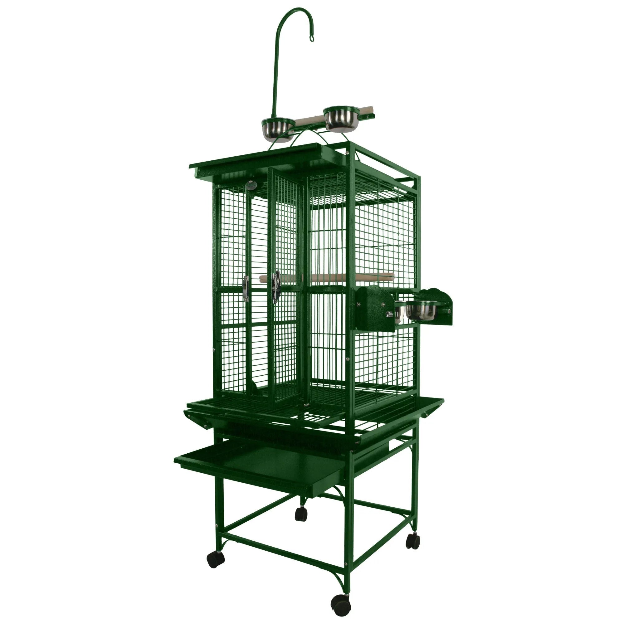 A & E Cage Co - Play Top Bird Cage, 18"x18"x54" - Quill & Roost