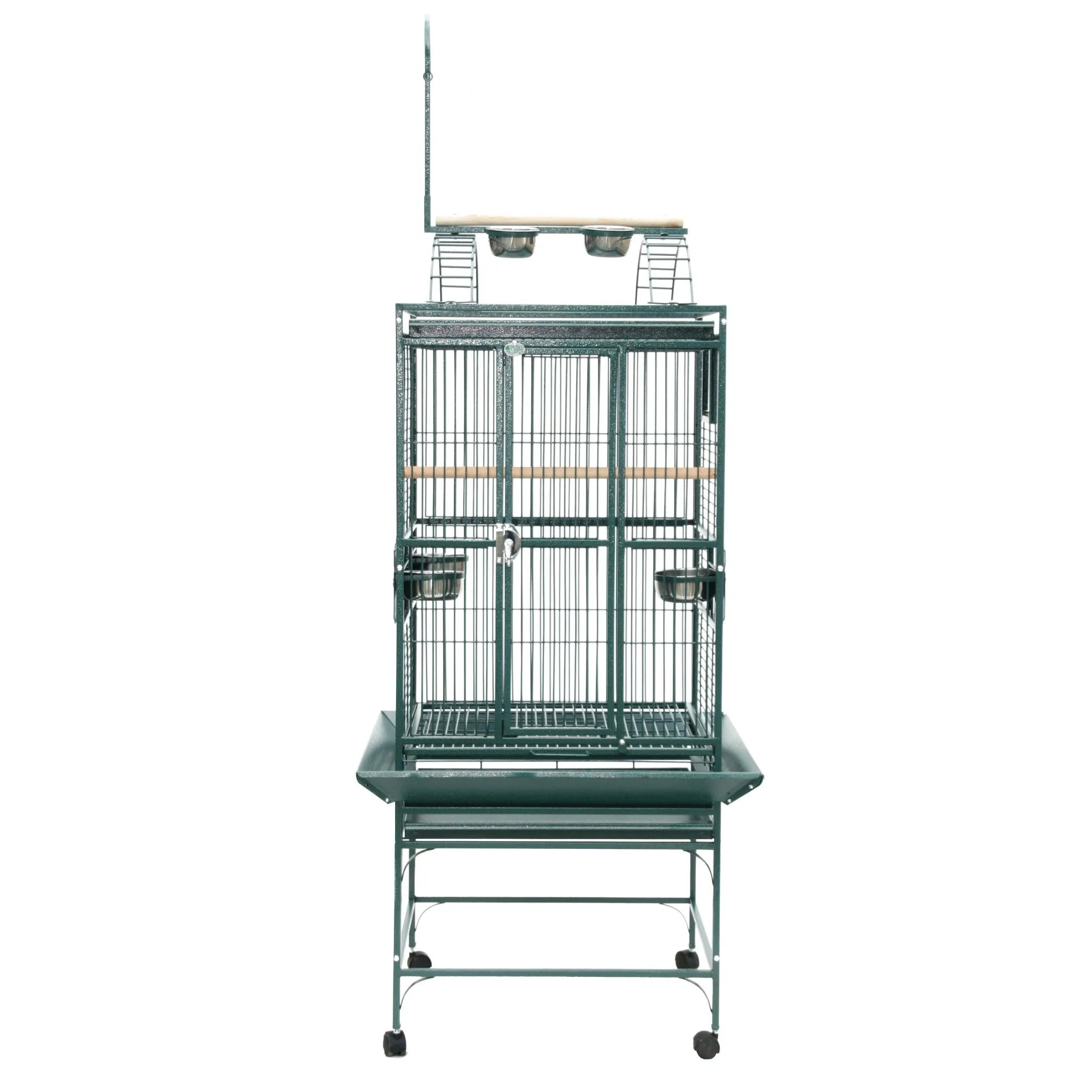 A & E Cage Co - Play Top Bird Cage, 24"x22"x62" - Quill & Roost