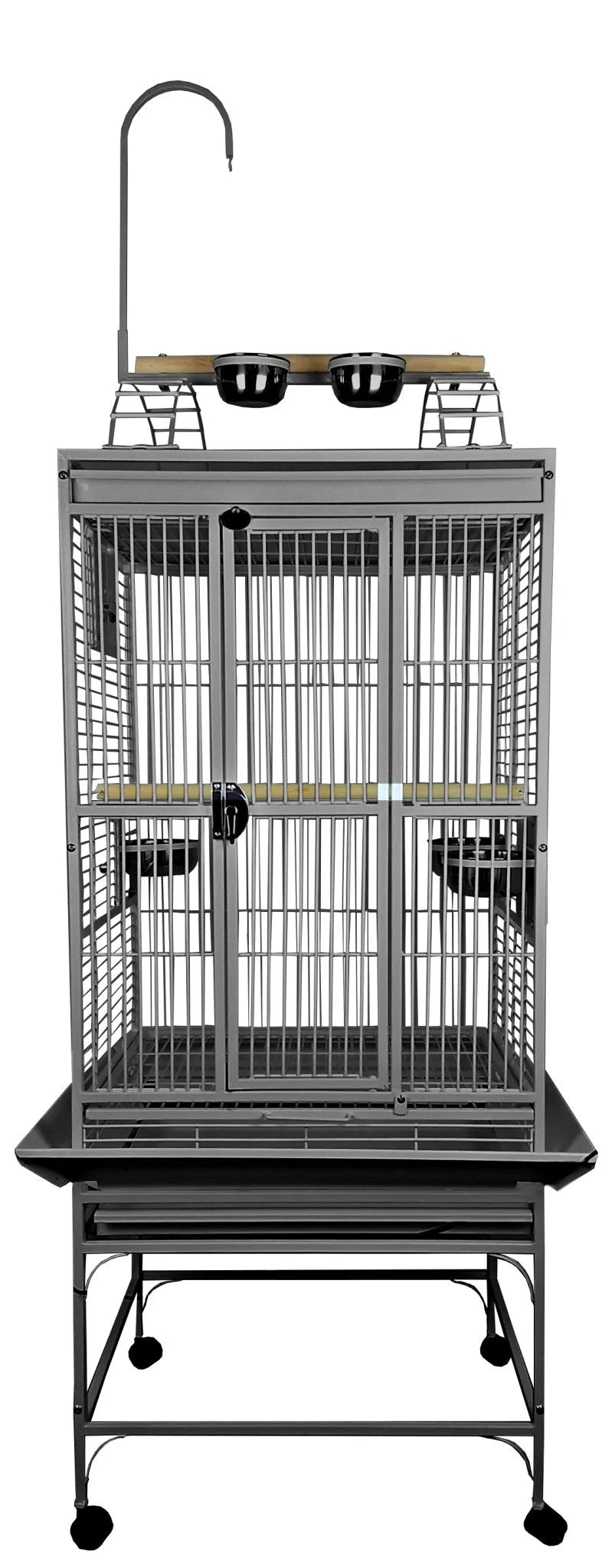 A & E Cage Co - Play Top Bird Cage, 24"x22"x62" - Quill & Roost