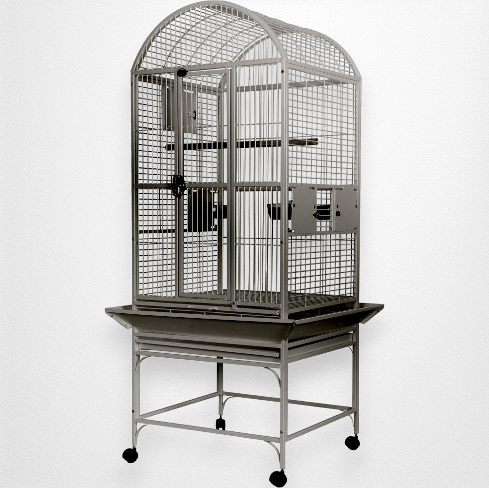 A & E Cage Co - Stainless Steel Dome Top Bird Cage – Quill & Roost