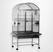 A & E Cage Co - Stainless Steel DomeTop Cage, 32"x23"x63" - Quill & Roost