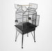 A & E Cage Co - Victorian Open Top Bird Cage, 26"x20"x65" - Quill & Roost