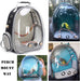 Bird Travel Backpack Carrier with Stainless Steel Tray and Standing Perch - Quill & Roost