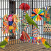 Colorful Bird Toy Bundle, Set of Five - Quill & Roost