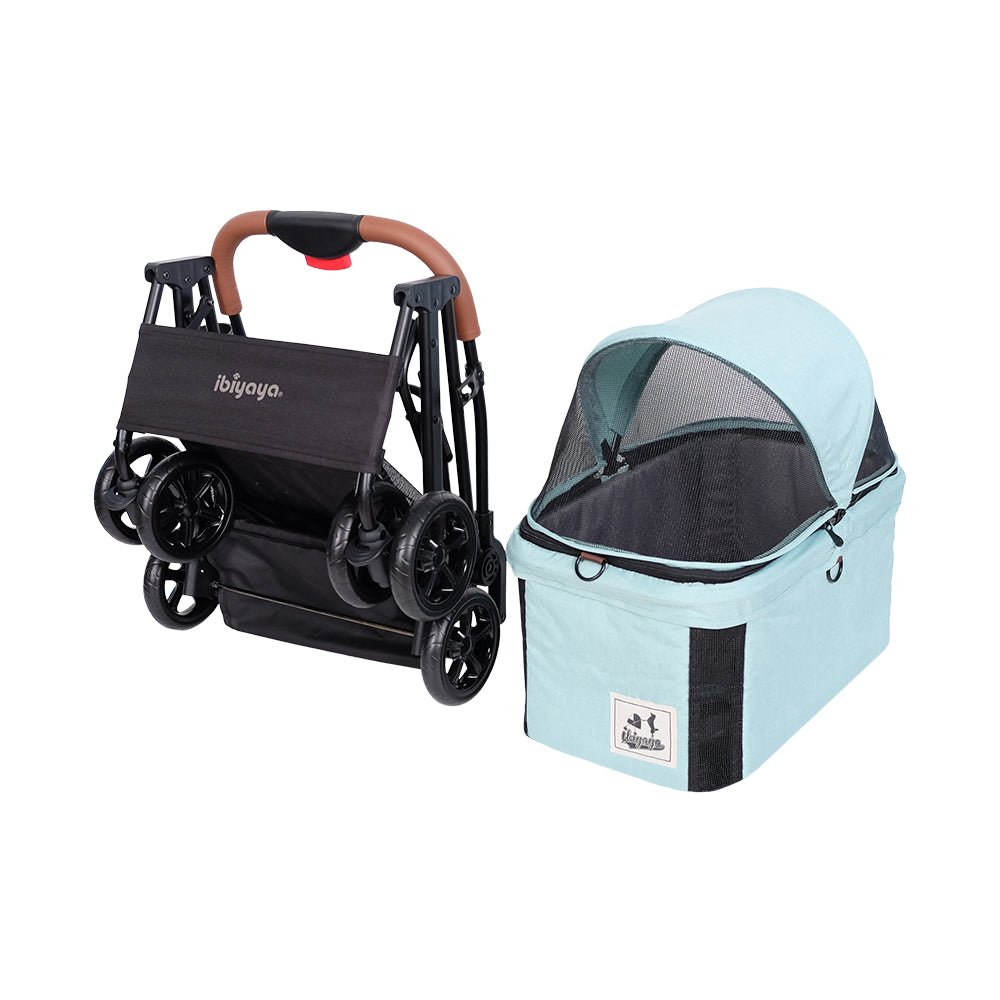 Ibiyaya Travois Tri - fold Pet Travel System, Bird Stoller and Carrier - Quill & Roost