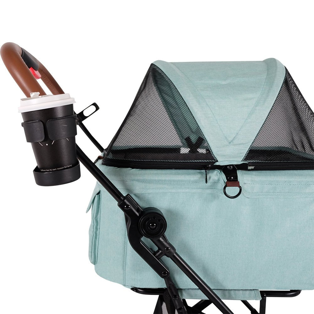 Ibiyaya Travois Tri - fold Pet Travel System, Bird Stoller and Carrier - Quill & Roost