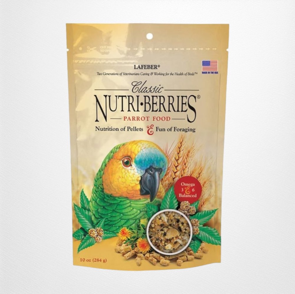 Lafeber Classic Nutri-Berries Parrot Food - 10 oz - Quill & Roost