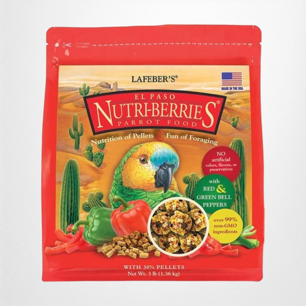 Lafeber El Paso Nutri-Berries Parrot Food - 3 lbs - Quill & Roost