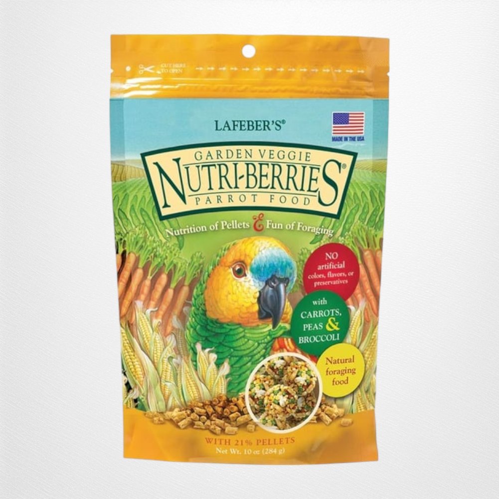 Lafeber Garden Veggie Nutri-Berries Parrot Food - 10 oz - Quill & Roost