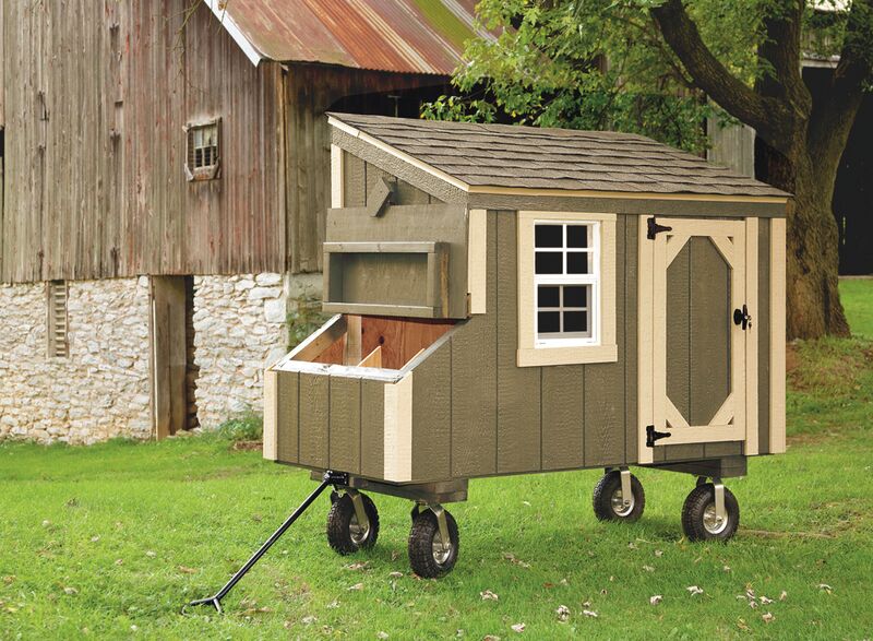 Luxury Lean - To Chicken Coop - 3'x5' - Quill & Roost