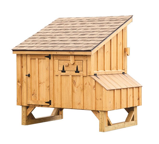 Luxury Lean - To Chicken Coop - 4'x5' - Quill & Roost