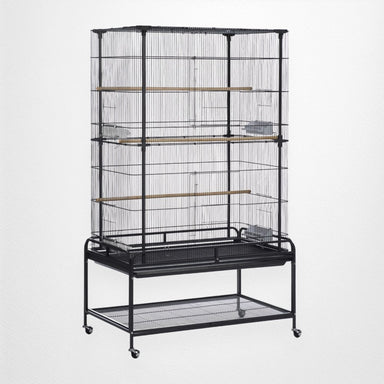 Prevue Convertible Playtop Flight Bird Cage, 37”x23”x63” - Quill & Roost