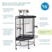 Prevue Corner Bird Cage with Playtop - Quill & Roost