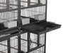 Prevue Hampton Deluxe Divided Bird Cage System Without Stand - Quill & Roost