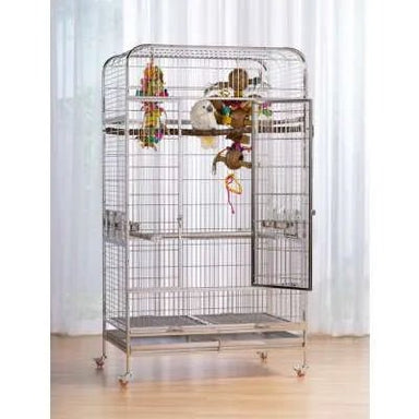 Prevue Imperial Stainless Steel Bird Cage, Extra Large - Quill & Roost