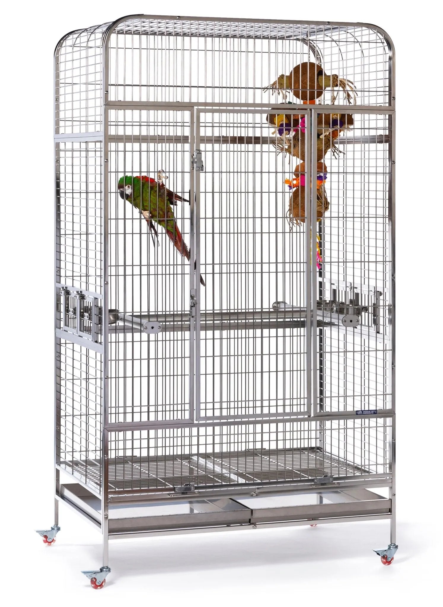 Prevue Imperial Stainless Steel Bird Cage Extra Large Quill Roost