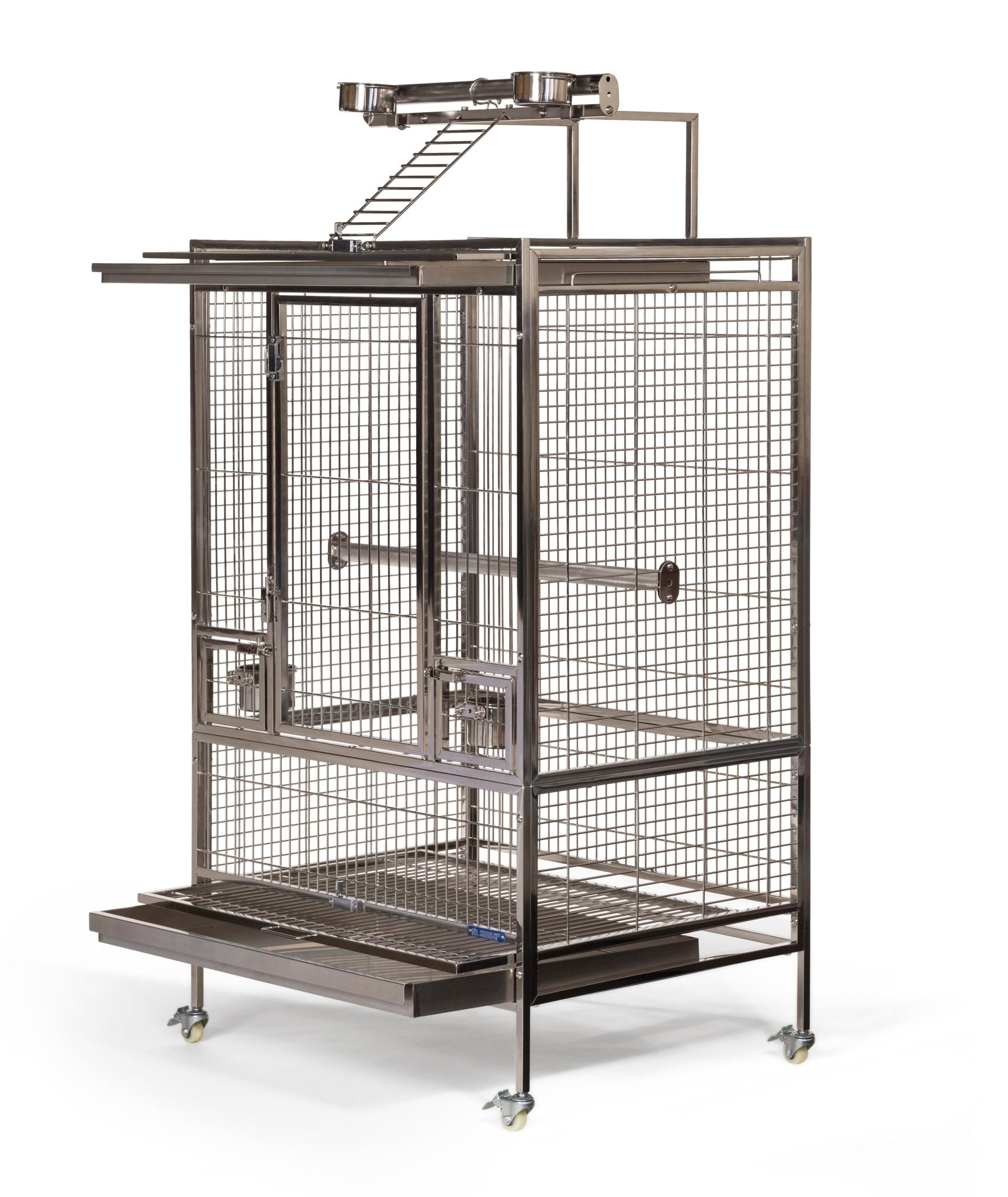 Prevue Large Stainless Steel Play Top Bird Cage - Quill & Roost