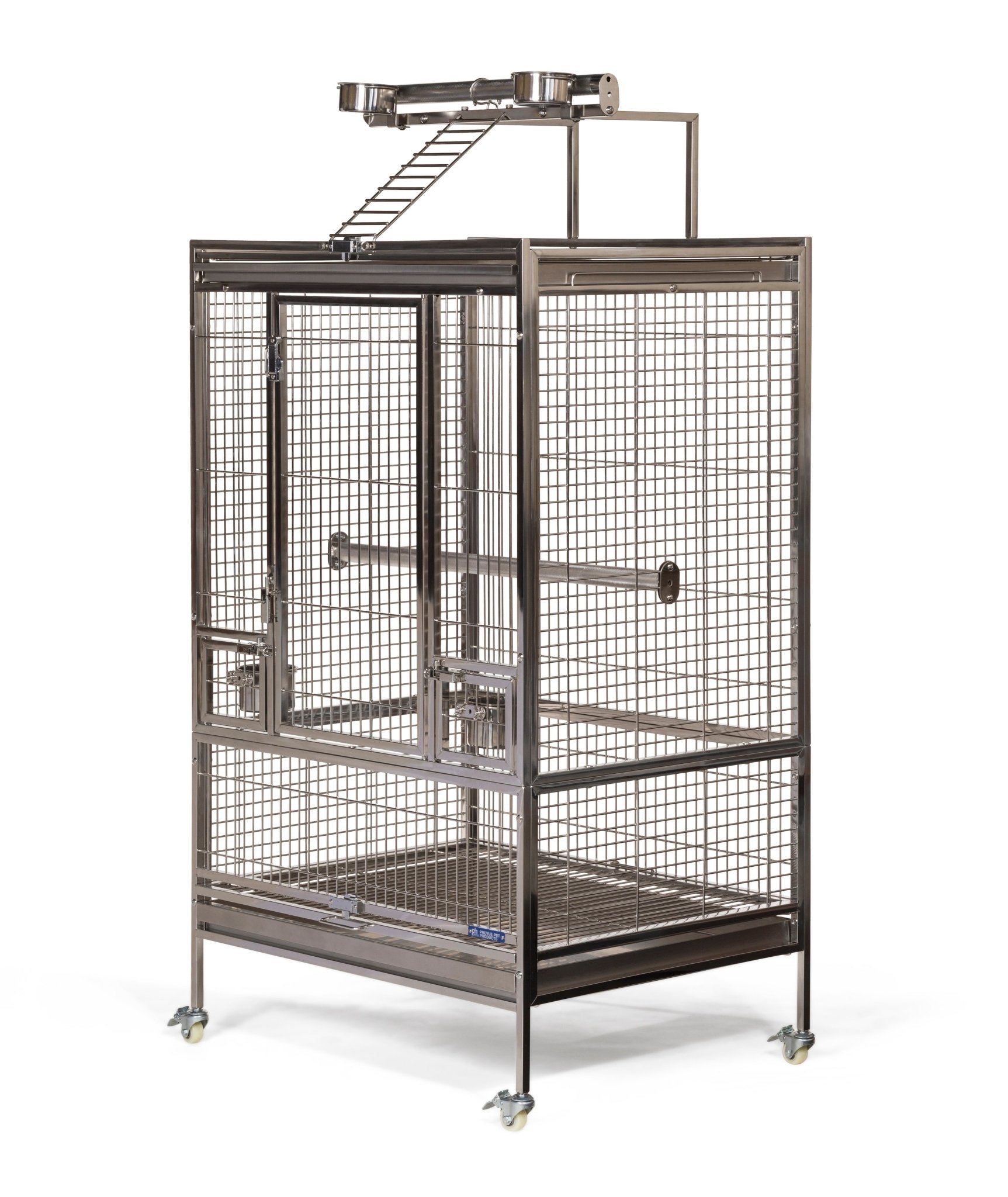 Prevue Large Stainless Steel Play Top Bird Cage - Quill & Roost