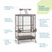 Prevue Large Stainless Steel Play Top Bird Cage - Quill & Roost