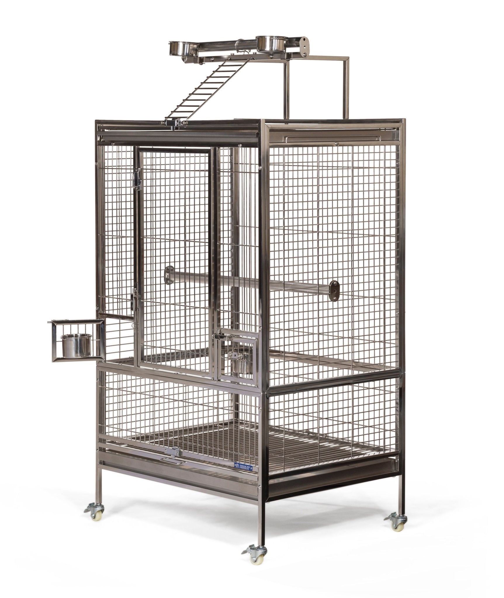 Prevue Large Stainless Steel Play Top Bird Cage - Quill & Roost