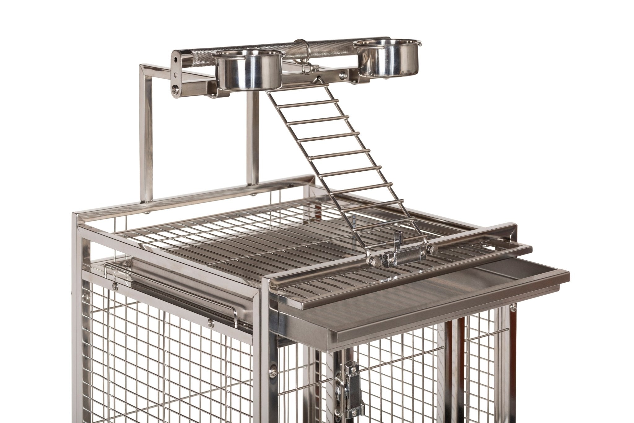 Prevue Small Stainless Steel Play Top Bird Cage - Quill & Roost