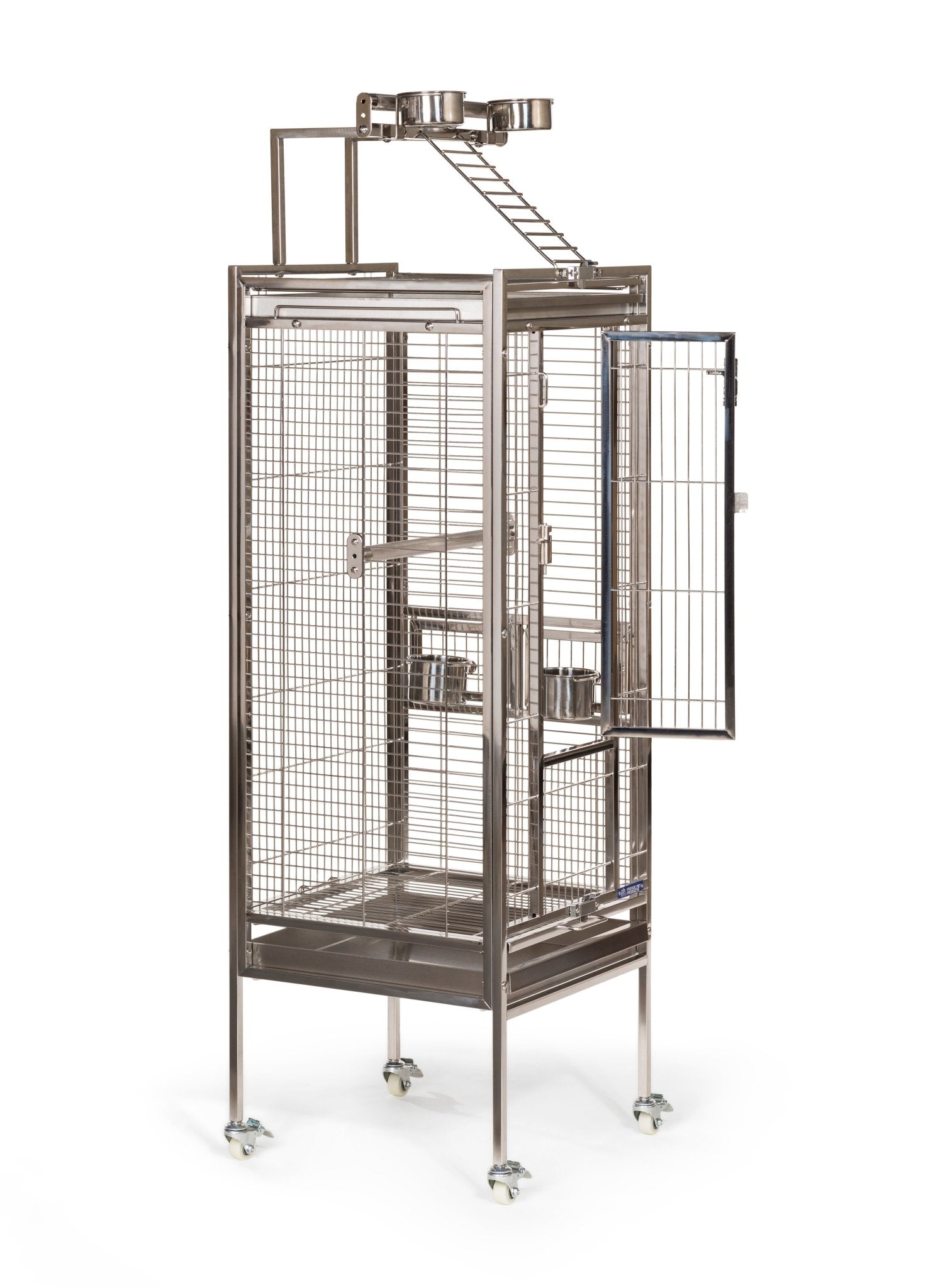 Prevue Small Stainless Steel Play Top Bird Cage - Quill & Roost