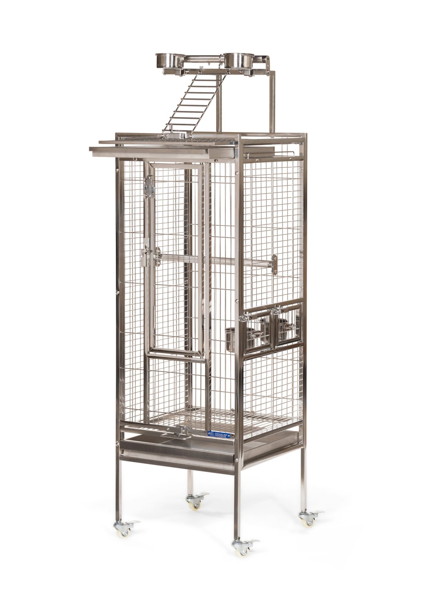 Prevue Small Stainless Steel Play Top Bird Cage - Quill & Roost