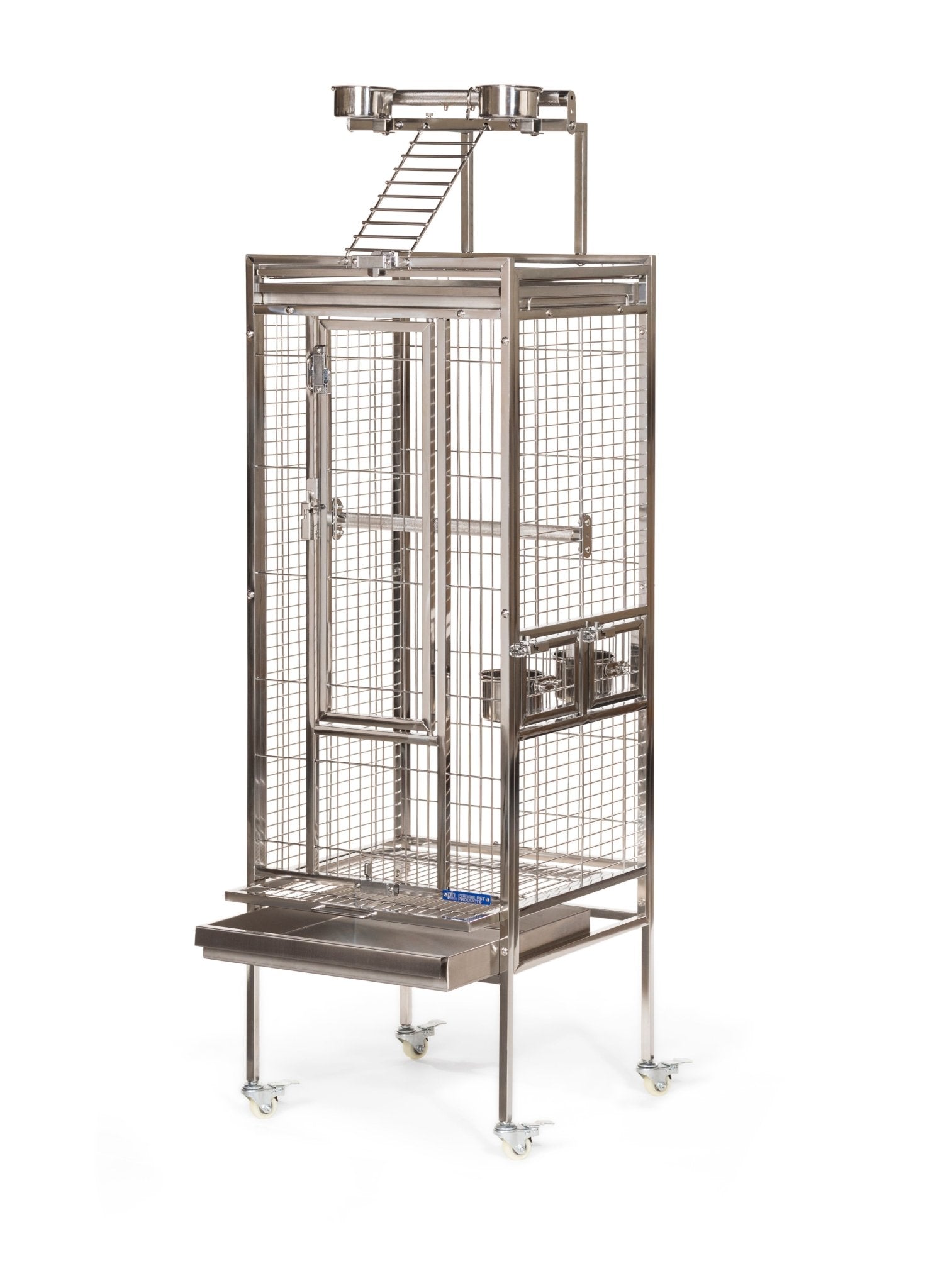 Prevue Small Stainless Steel Play Top Bird Cage - Quill & Roost