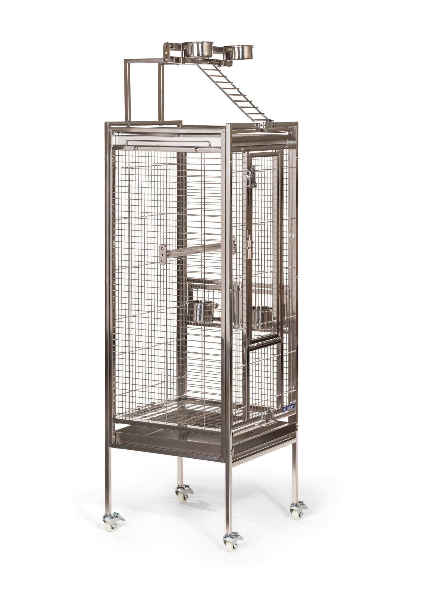 Prevue Small Stainless Steel Play Top Bird Cage - Quill & Roost