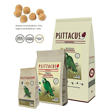 Psittacus High Protein Daily Diet Pellet Food For Parrots - Quill & Roost