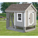 small-a-frame-chicken-coop-front-view-in-gray-and-white-duratemp-siding 